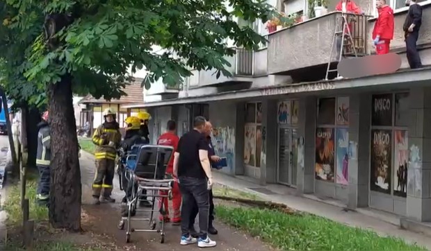 Muškarac pao sa drugog sprata