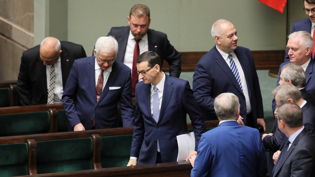 warszawa sejm rząd morawiecki szumowski sasin