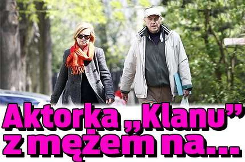 Aktorka "Klanu" z mężem na...