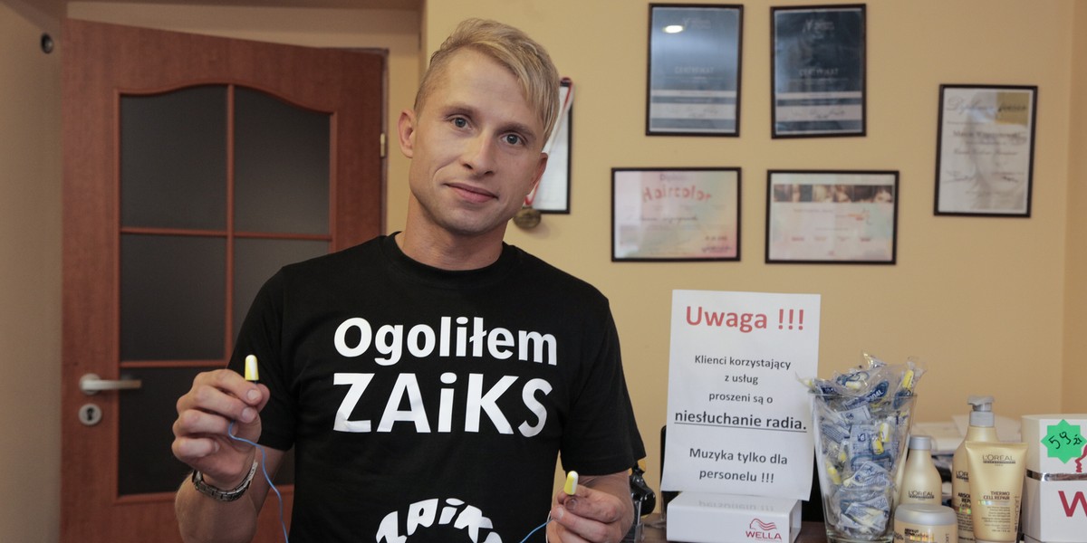 Fryzjer wygrał z ZAiKSem