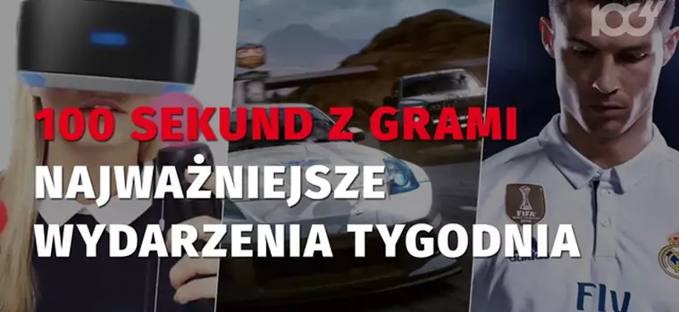 100 sekund z grami #11 - prezentacja FIFA 18 i Need for Speed: Payback, a także wyniki Sony