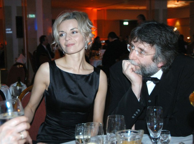 Małgorzata Foremniak i Waldemar Dziki na Balu Motoryzacji w 2005 roku