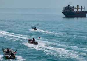 Iranovu „flota komaraca" Irans čine mali i brzi brodovi, koji izvode hitre napade na veće brodove | Foto: NurPhoto via Getty Images