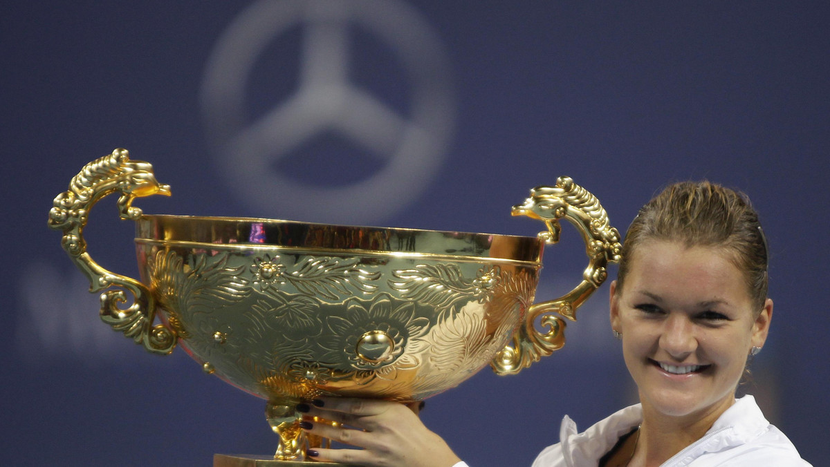 Agnieszka Radwańska awansowała na 8. miejsce w rankingu WTA. Skok o cztery pozycje "Isia" zawdzięcza triumfowi w turnieju WTA w Pekinie. Na tej samej lokacie Polka znajduje się w rankingu WTA Race.