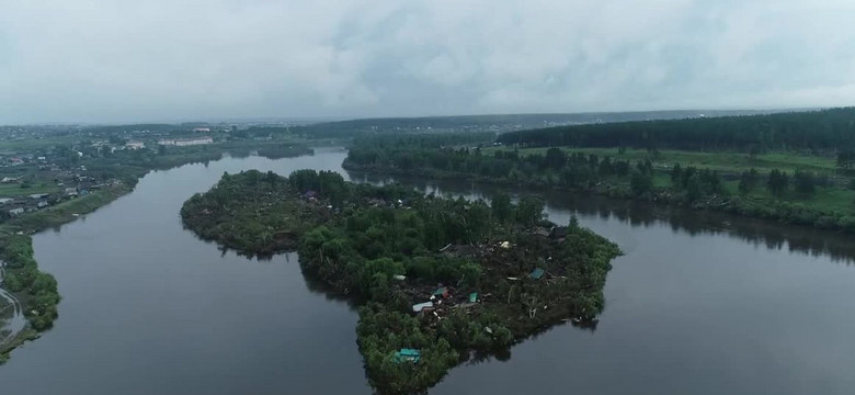 Wzrosła liczba ofiar powodzi na Syberii. To NAGRANIE pokazuje ogrom zniszczeń