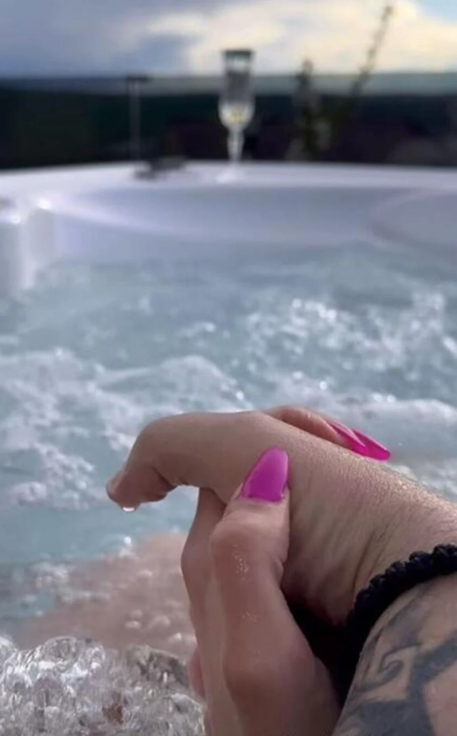 Jelena Pešić i Mladen Vuletić, godišnjica braka