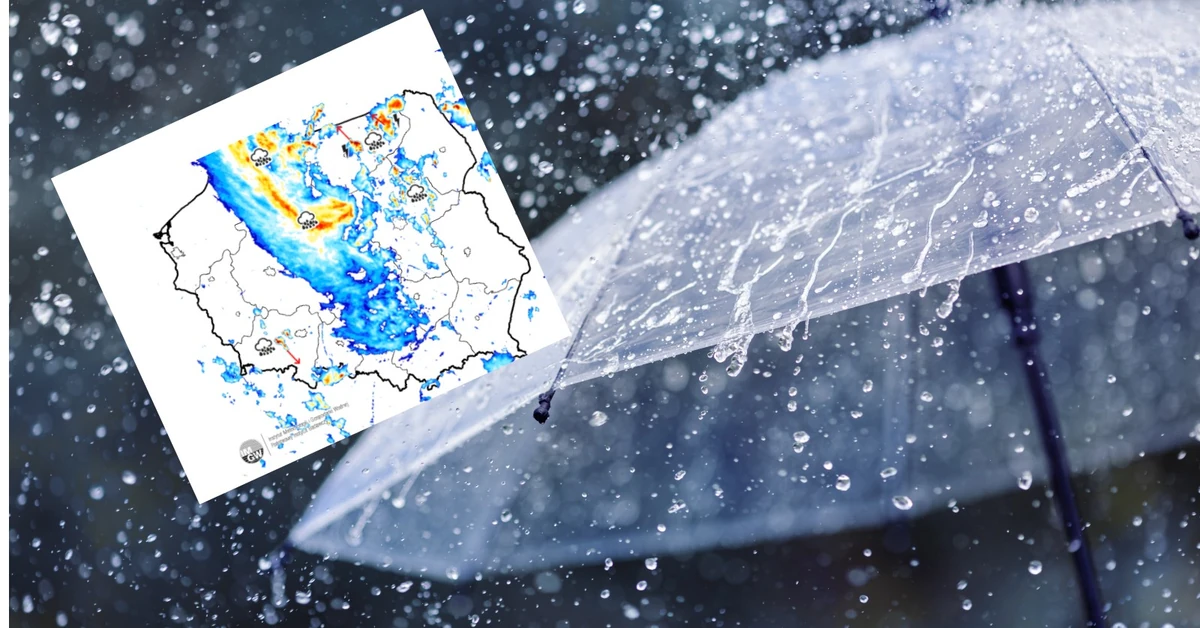 Nadciąga potężne załamanie pogody. Ostrzeżenie przed ulewami i zimnem