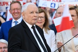 Prezes PiS Jarosław Kaczyński