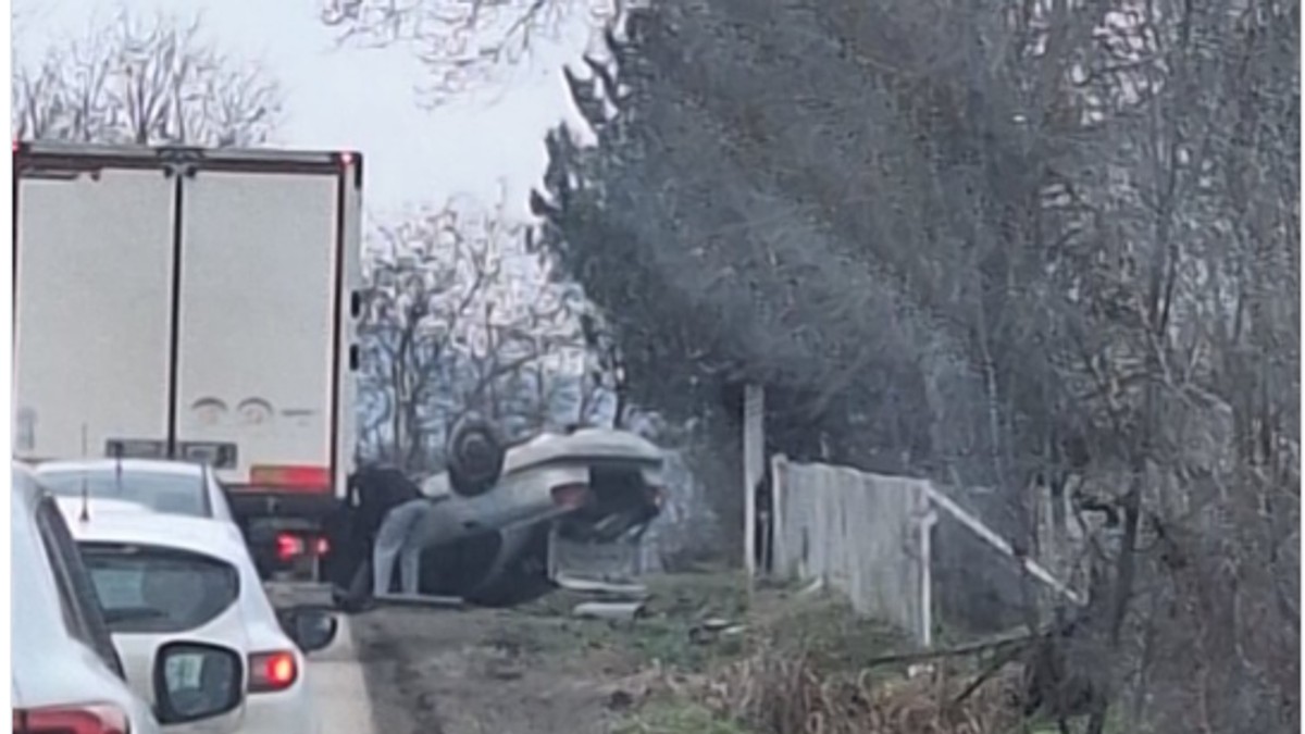 Saobraćajna nesreća na putu Čačak-Kraljevo