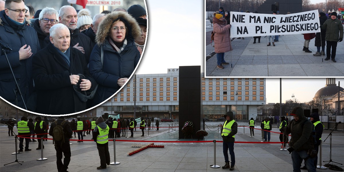 Pierwsza taka miesięcznica po zmianie władzy.