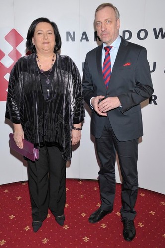Anna Komorowska i Bogdan Zdrojewski