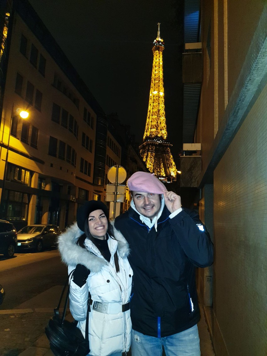 Zoran Pešić sa suprugom Marijom Takić Pešić