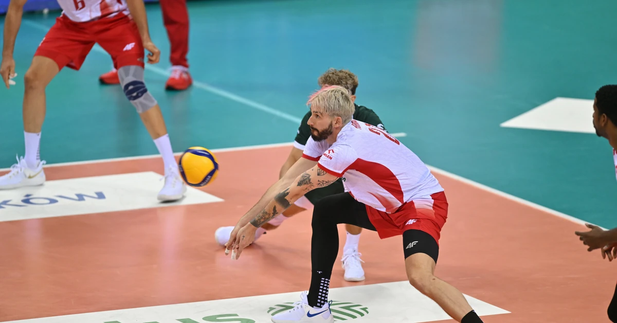 Pierwsza wygrana polskich siatkarzy na mistrzostwach świata. Początek był bardzo nerwowy