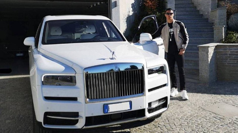 Cristiano Ronaldo - Rolls-Royce Cullinan