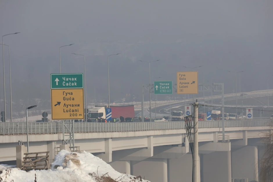 Lančani sudar kod Lučana