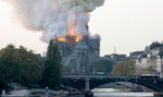 Pożar katedry Notre Dame w Paryżu został ugaszony