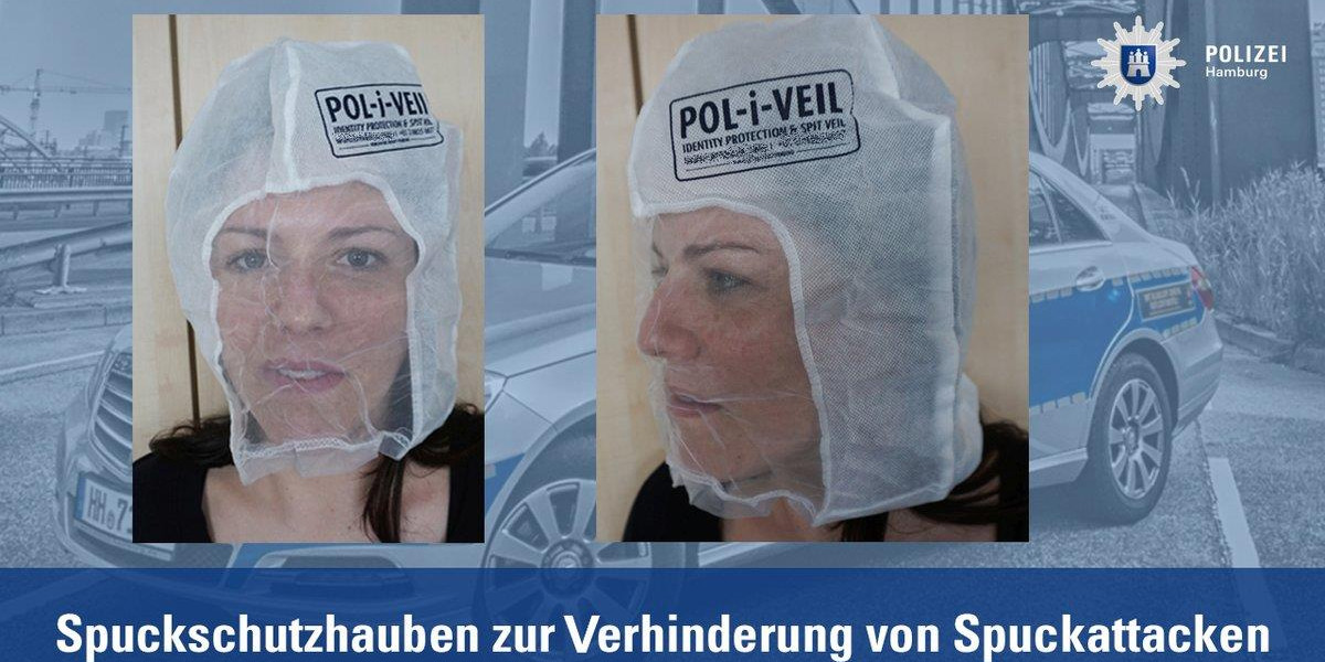 Tak się zabezpieczą niemieccy policjanci. Będą nosić specjalne maski