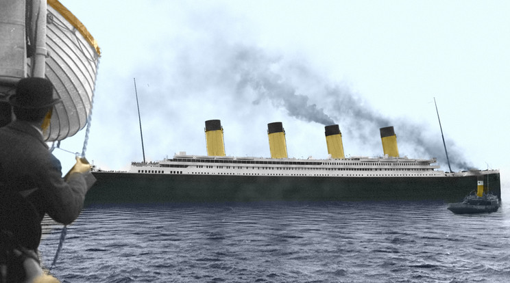 Az éppen csak elkészült Titanic az akkori hajózási technika legmodernebb képviselője volt /Fotó: Northfoto