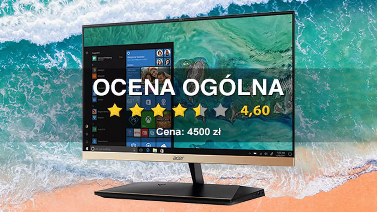 Acer Aspire S24 - test smukłego All-in-One