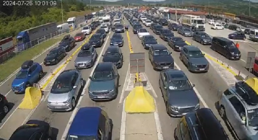 Gradina - izlaz iz Srbije