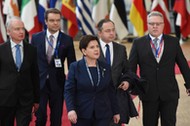 Beata Szydło, Konrad Szymański, Rafał Bochenek, Jarosław Starzyk