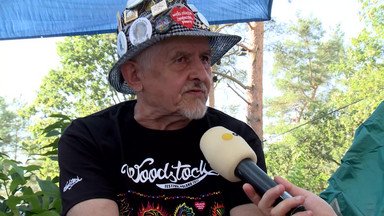 Pan Andrzej jest najstarszym Woodstockowiczem – ma 71 lat