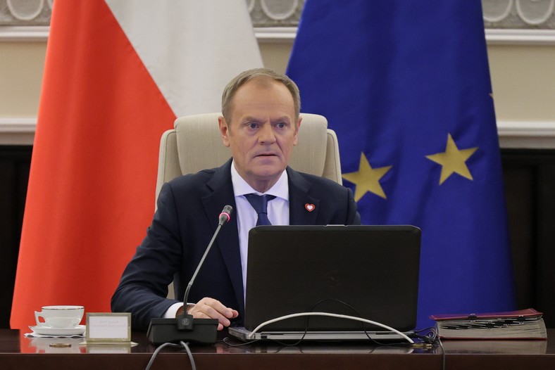 Szef rządu i przewodniczący KO Donald Tusk