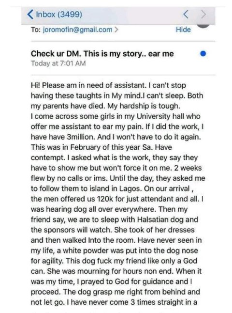 “I had 3 head-cracking orgasms during sex with a dog, now I get wet whenever I see dogs” - Student seeks advice