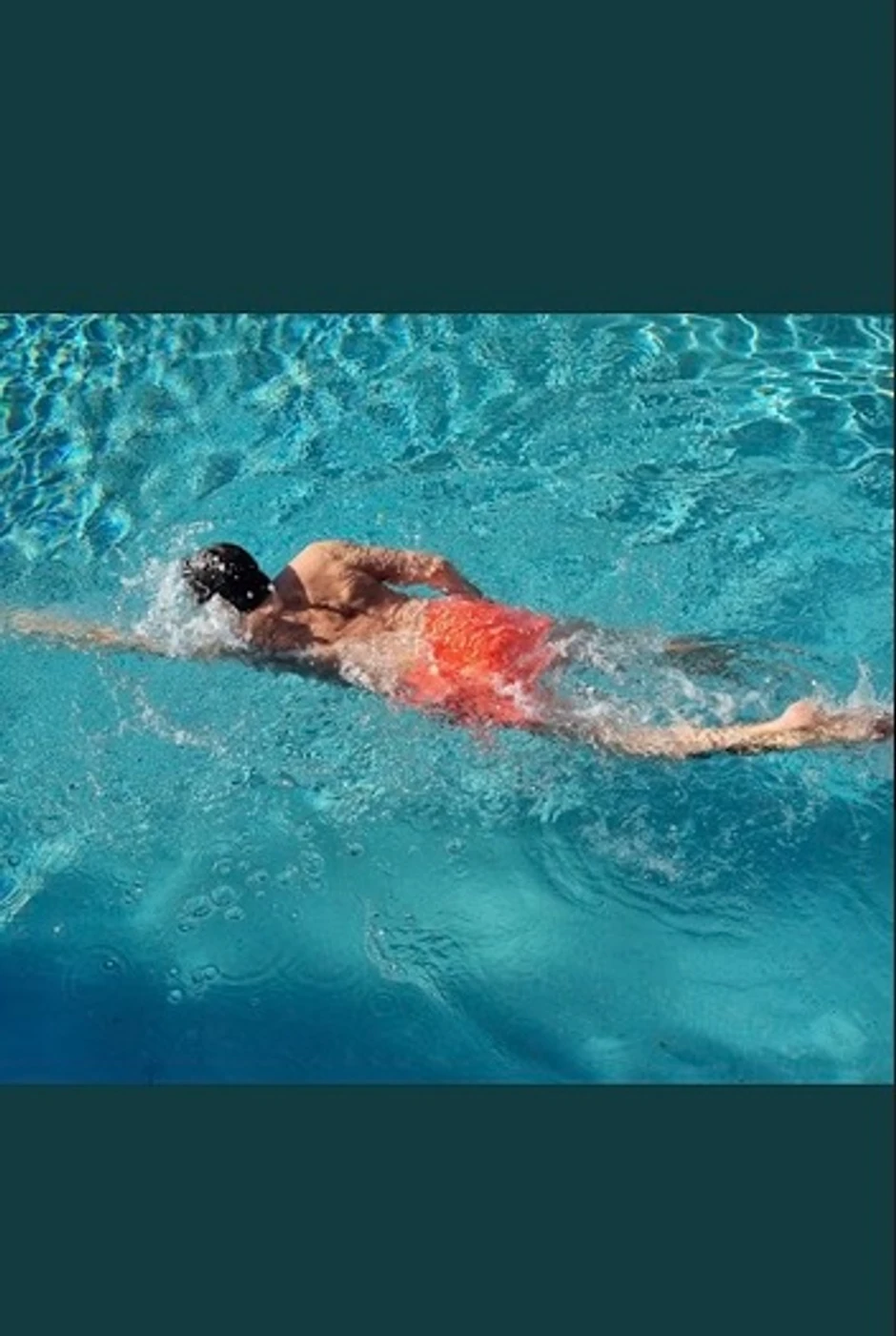 Ivan Bauer plivao za Časni krst u bazenu