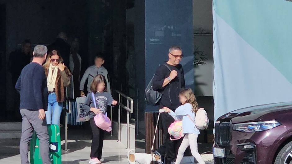 Željko i Jovana Joksimović sa decom