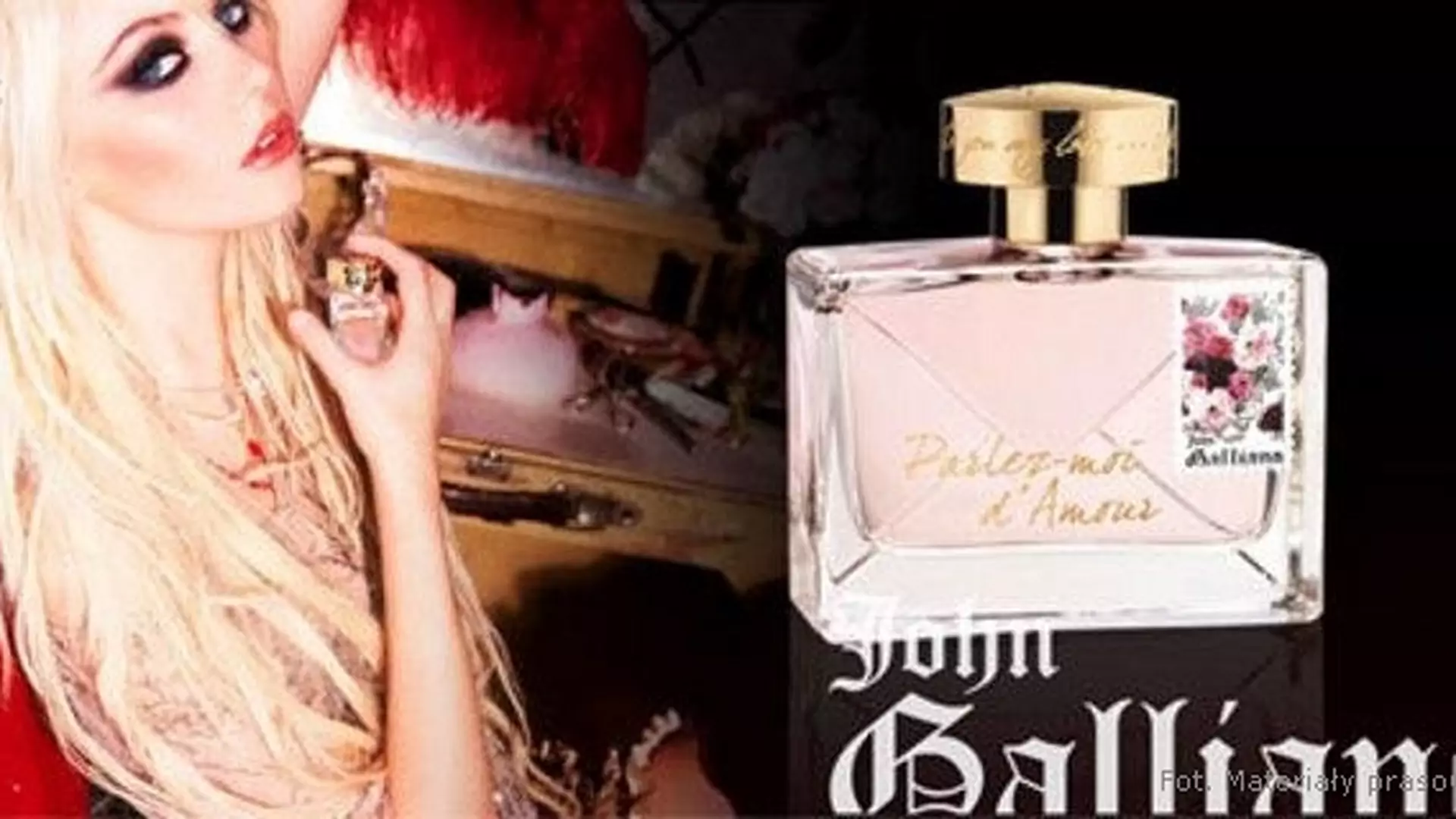 Mistrz i buntowniczka: Taylor Momsen promuje perfumy Johna Galliano