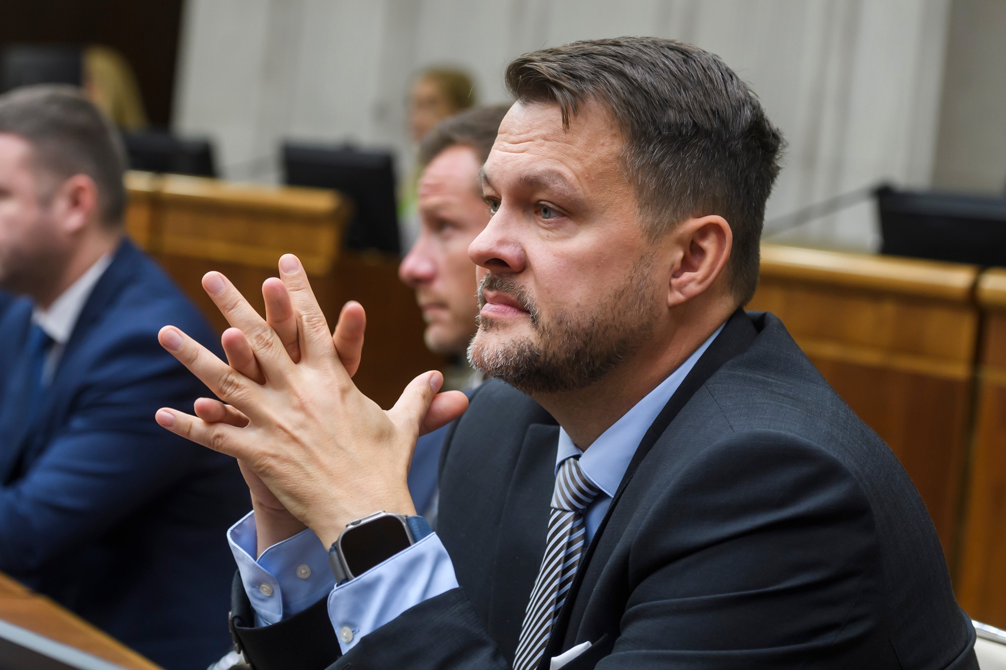 Poslanec NR SR Samuel Migaľ.