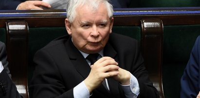 Szokujące nagranie. Poderżnięto gardło lalce z wizerunkiem Kaczyńskiego