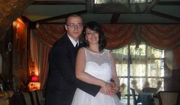 Jelena Špagović (devojčako Dujović) sa bratom Momčilom Dujovićem