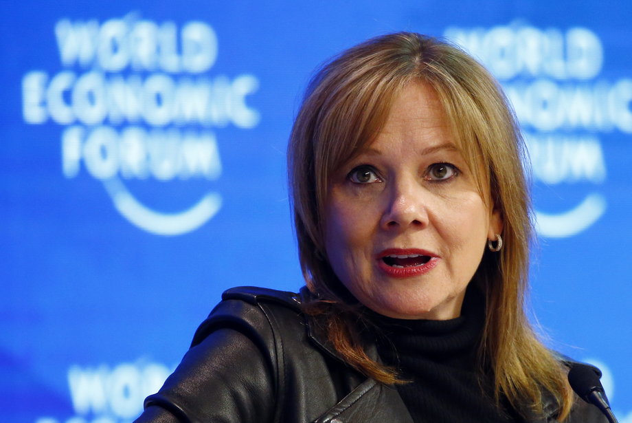 Mary Barra, the chairman and CEO of General Motors.