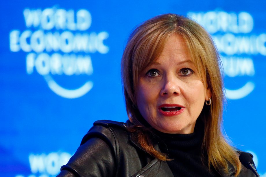 Mary Barra, the chairman and CEO of General Motors.