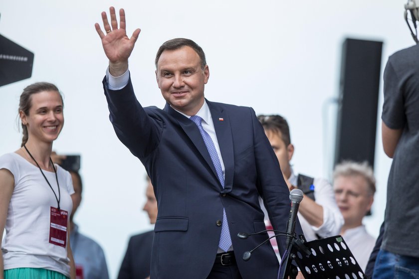 Prezydent Andrzej Duda