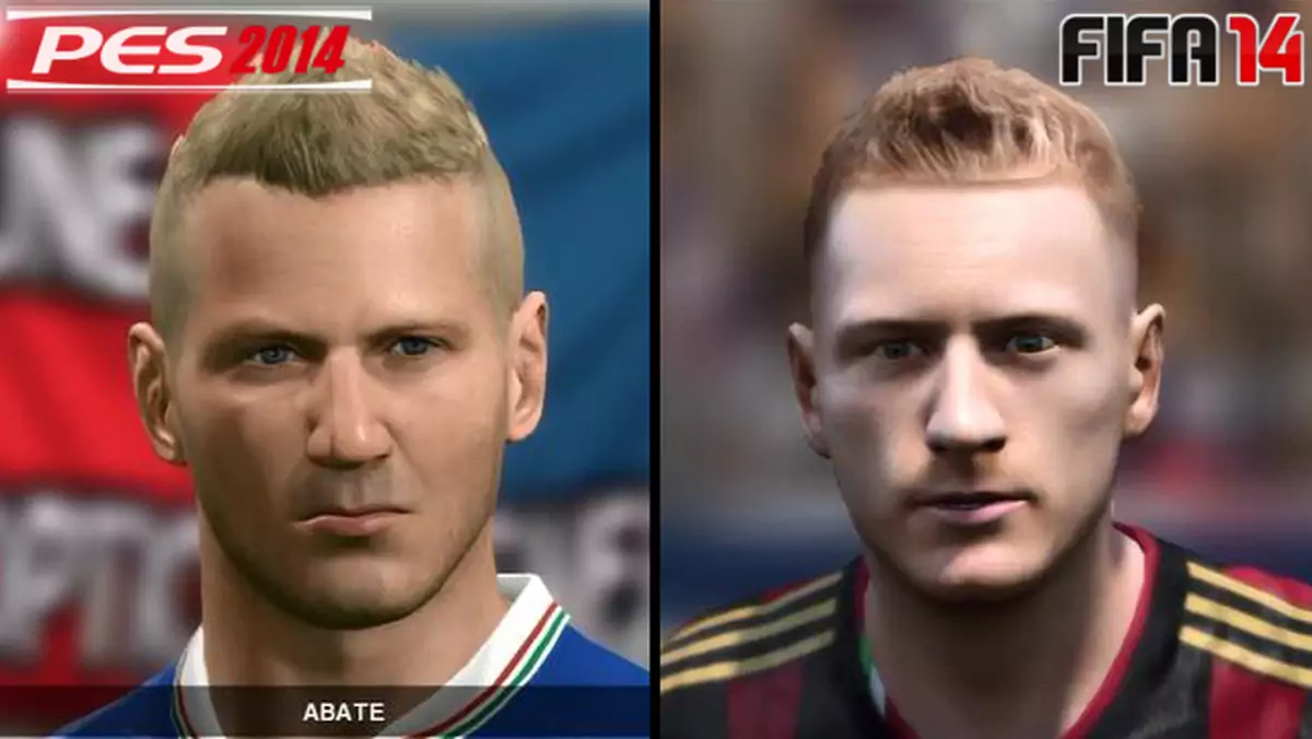 FIFA 14 kontra PES 14 - w której grze zawodnicy wyglądają lepiej? 