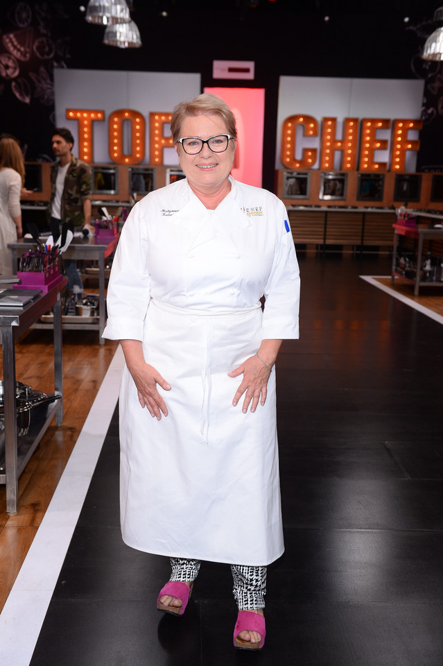 Małgorzata Kalicińska w "Top Chef. Gwiazdy od kuchni"