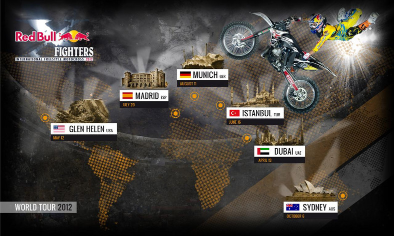 Światowa seria Red Bull X-Fighters 2012