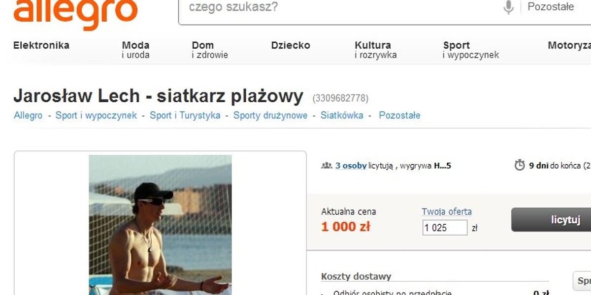 Siatkarze wystawili się na licytację 