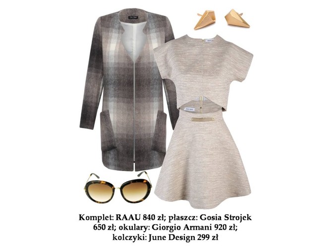 Rozkloszowane spódnice - STYLIZACJE na wiosnę 2015