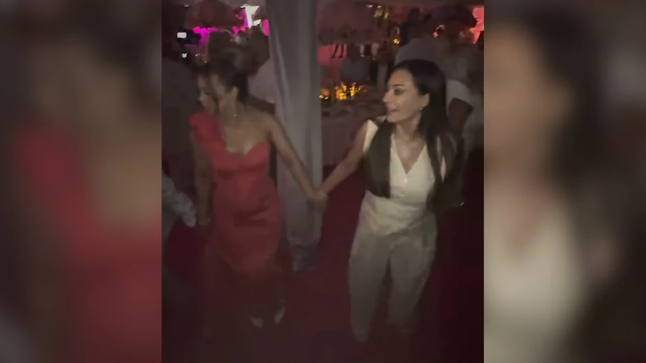 Ceca igra kolo na svadbi Zorice i Kemiša