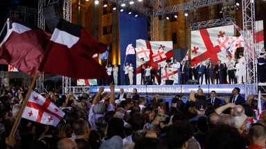 Protesty w Gruzji. Lider opozycji został pobity