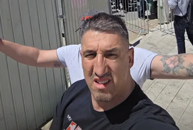 A GDE JE KRISTINA?! Kristijan Golubović u redu ispred SVETINJE, sa najvernijim došao da se pokloni ČASNOM POJASU Presvete Bogorodice: "DA BAREM TU NAĐEMO SPAS"