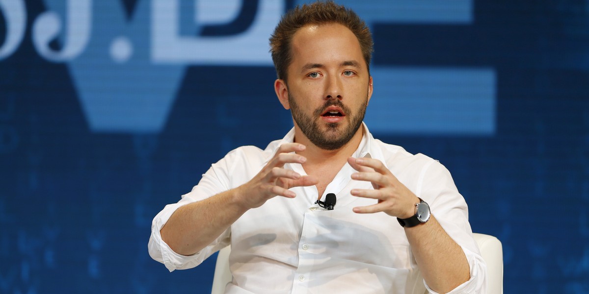 Drew Houston, prezes i założyciel Dropboksa