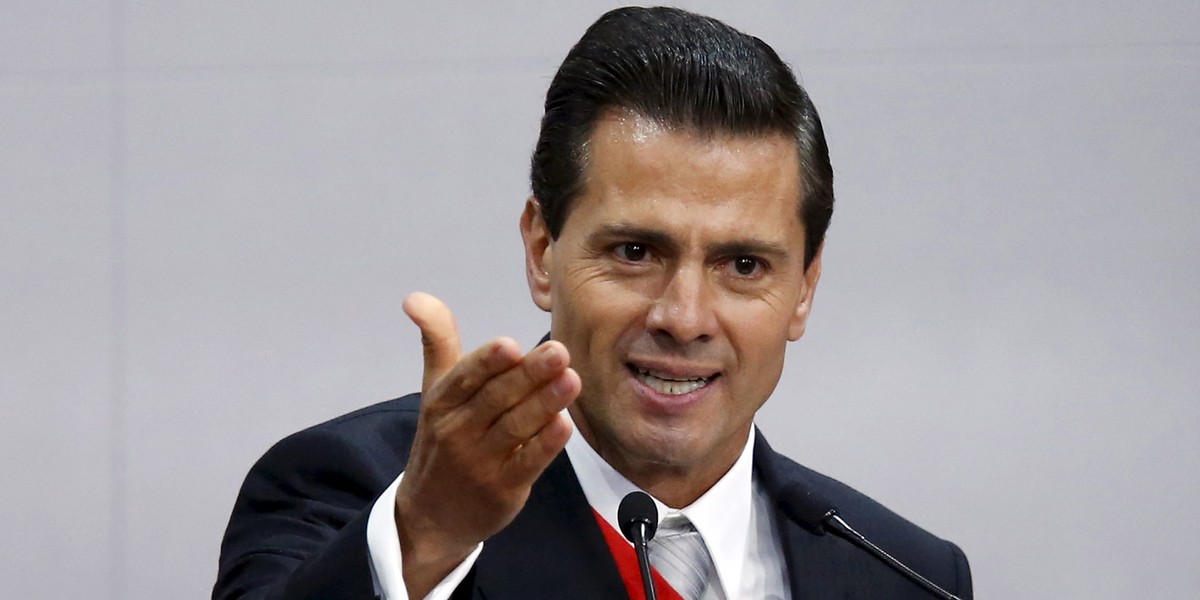 Mexican President Enrique Peña Nieto.