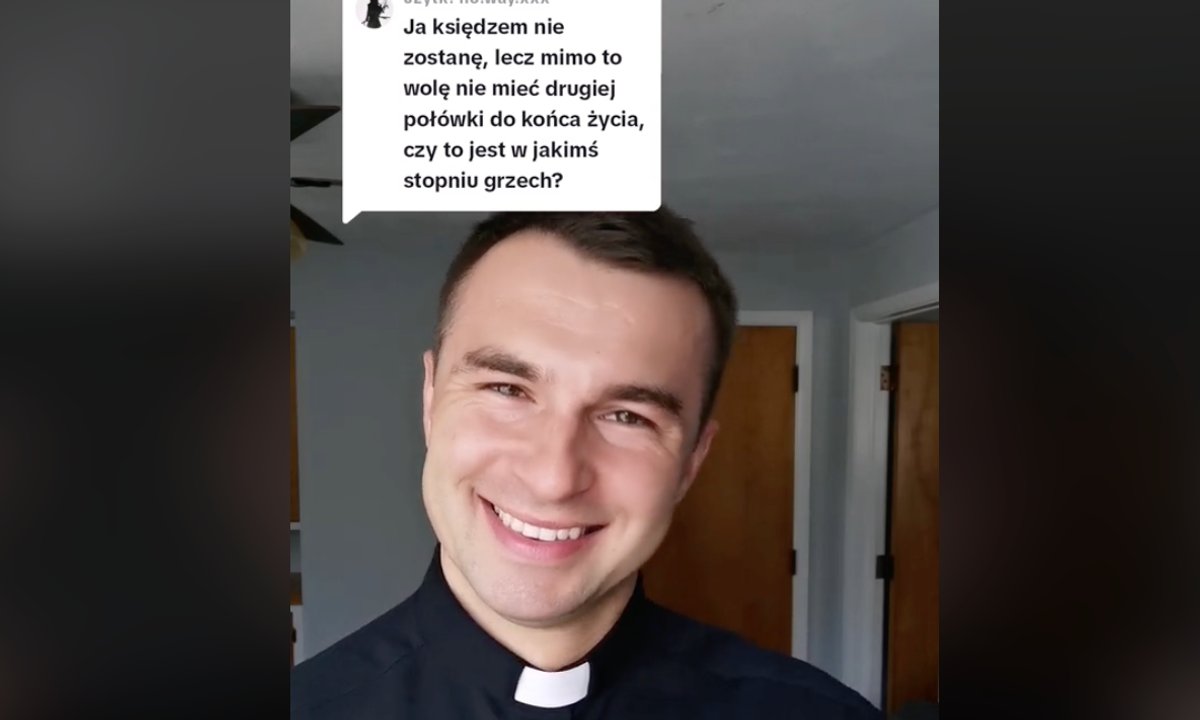 Czy bycie singlem to grzech? Ksiądz szczerze odpowiedział