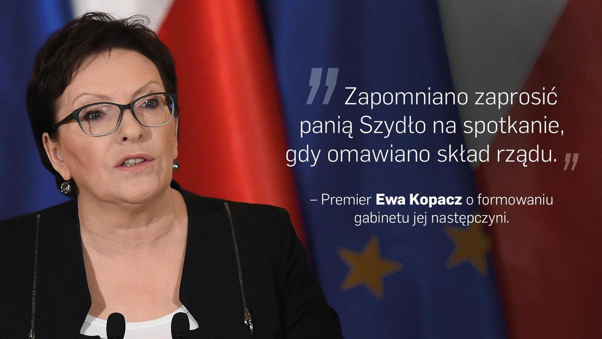 Ewa Kopacz cytaty