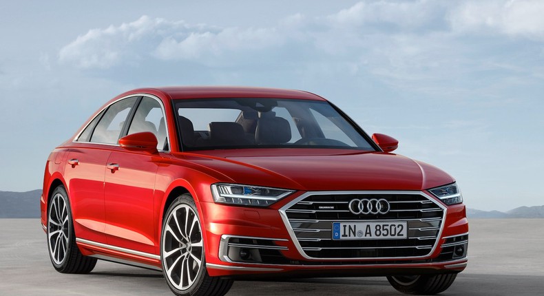 The 2019 Audi A8.